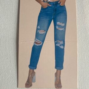 Wax Jean Collection Mom Jean Stretch Size 7/28